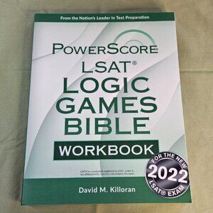 PowerScore‎ LSAT Logic Games Workbook - 2022 Edition Exam Prep Book Law School